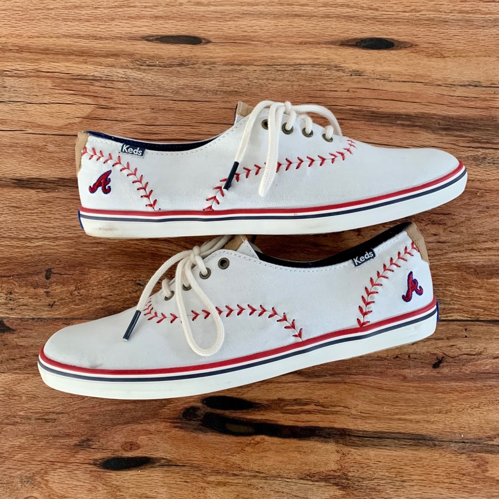 ❌SOLD❌  Atlanta Braves Baseball Keds